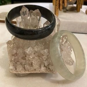 Black and White bangle set